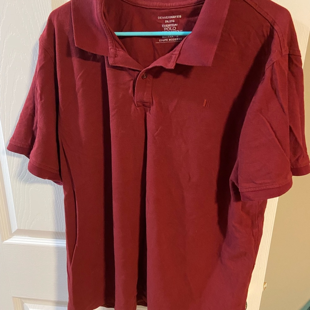 Pair of Denver Hayes polos